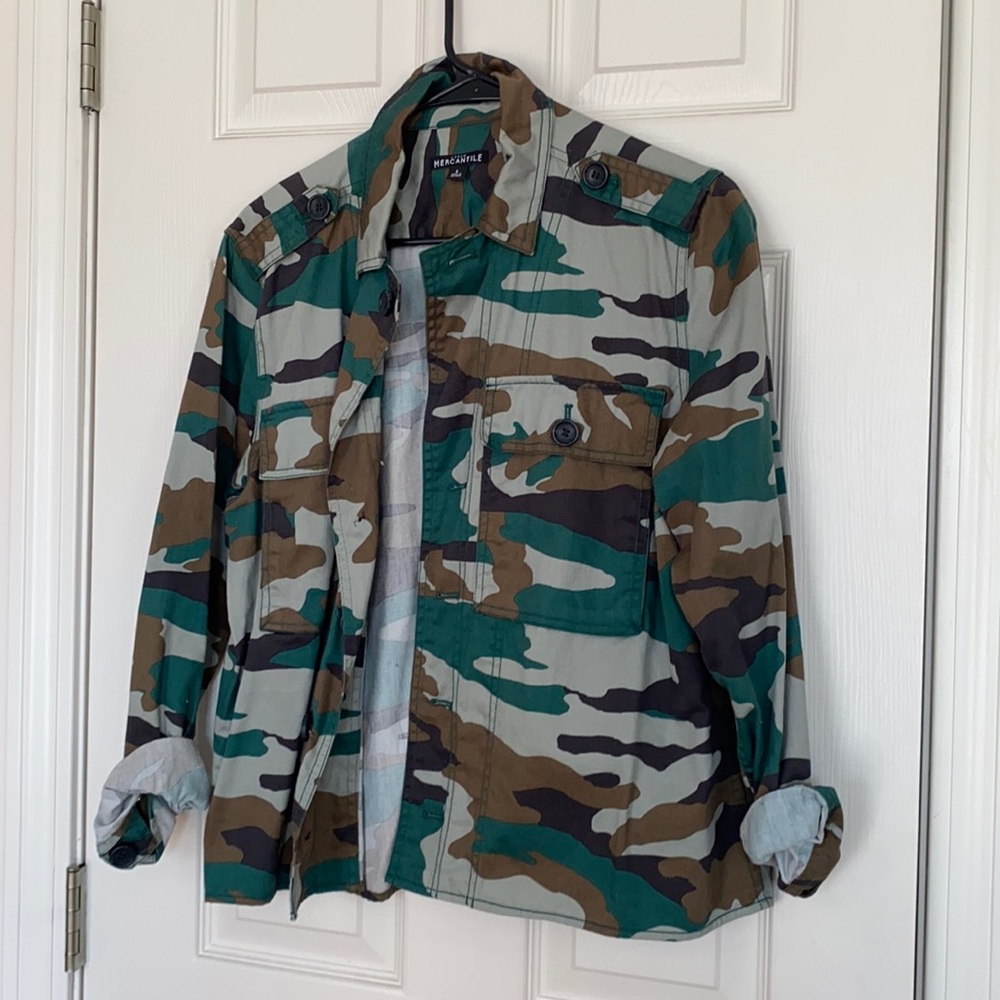 J Crew Army Light Jacket